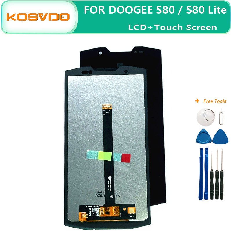 5.99 inch For Doogee S80 LCD Display+Touch Screen Digitizer Assembly For Doogee S80 Lite S80Lite Mob