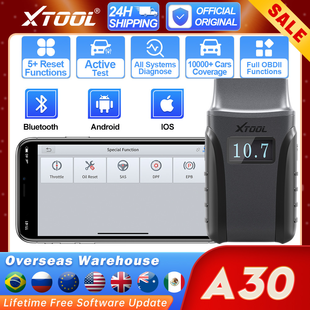 2023 XTOOL A30 A30D A30M Anyscan Code Reader Car Diagnostic Tools