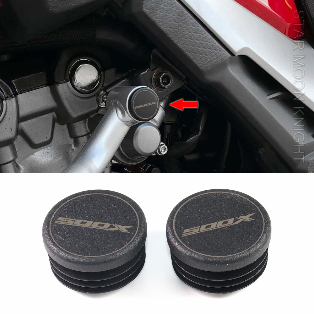 Motorcycle Frame End Caps For Honda CB500 X CB500X CB 500 X 2019 -