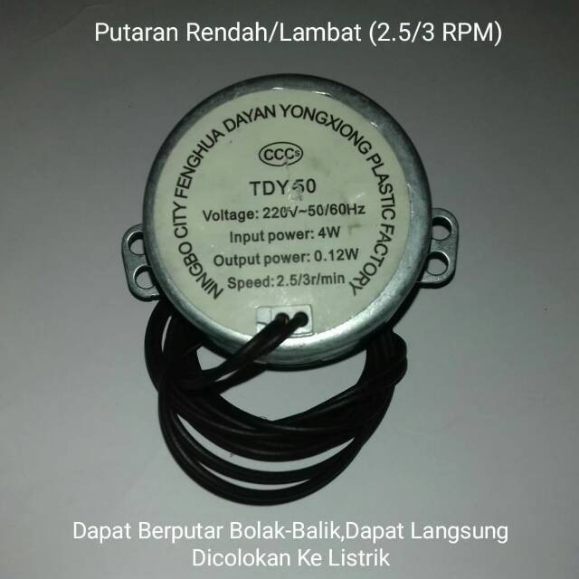 (Expert) Dinamo Motor Mesin Alat Pemutar Penggerak Rak Mesin Pentetas