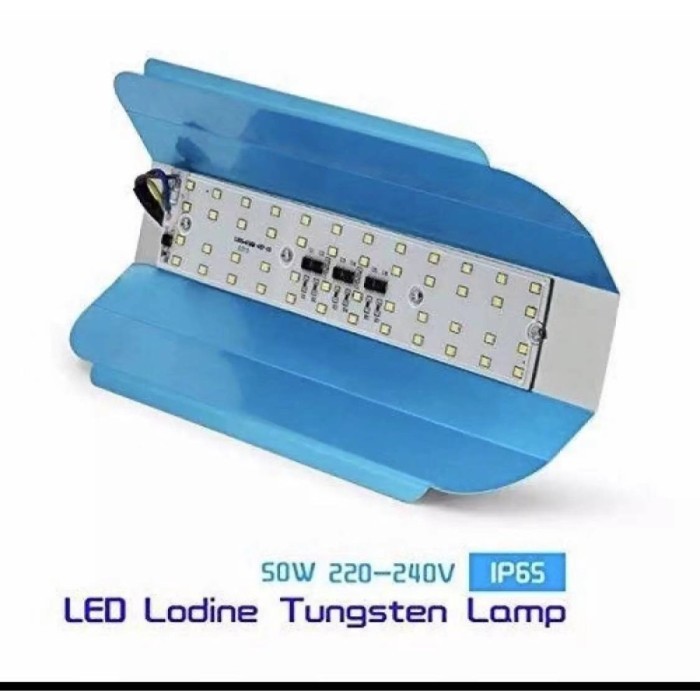 (Expert) LAMPU TUNGSTEN LED LODINE 50W JALAN PJU LED 50WATT SUNLAMP