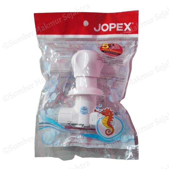 PREMIUM Jopex Stop Kran / Keran Shower Tanam Plastik SCF 05W