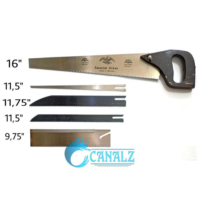 PREMIUM Gergaji Schlieper Lokal Set 5 Mata - Gergaji Gobet Tukang Kayu