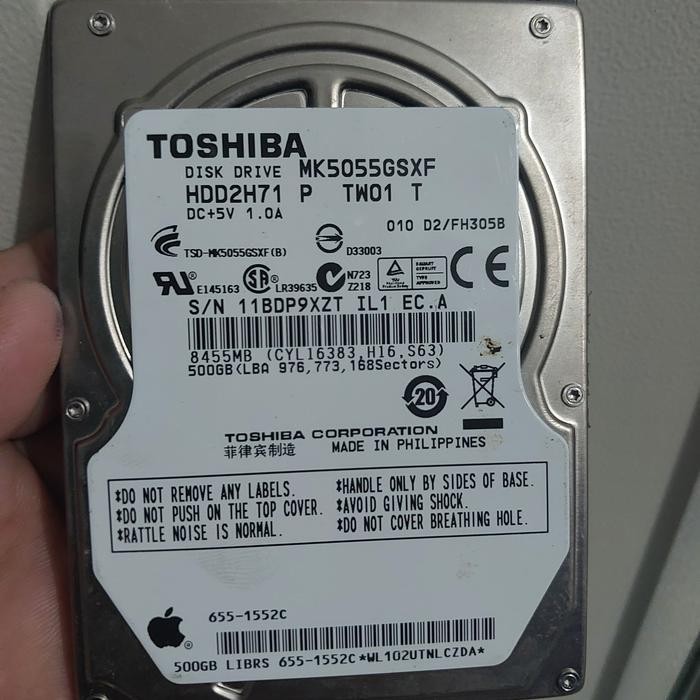 [Expert] Harddisk HDD Internal 2.5 500GB Seagate / HITACHI / WD Black