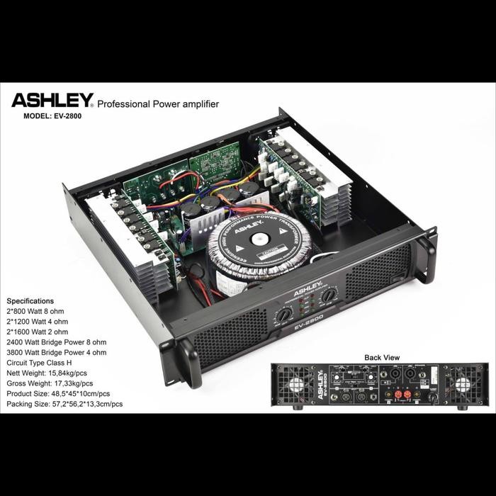 Terlaris Power Ashley Ev2800 Ev 2800 Class H Original Ongkir Termurah