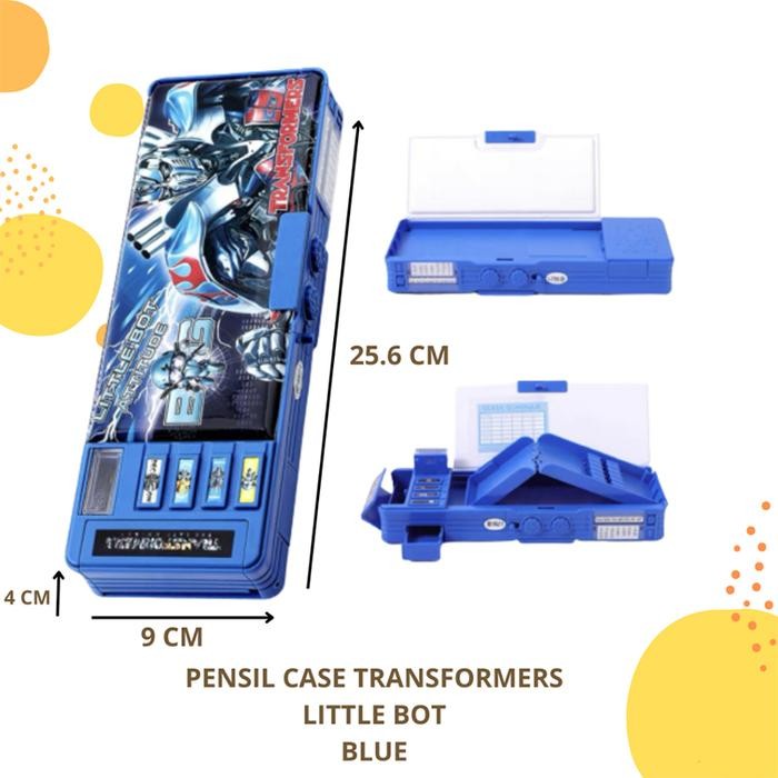 

Kotak Pensil Multifungsi Motif Kartun Untuk Anak LakiLaki /Transformer Password Pencil Case /Tempat