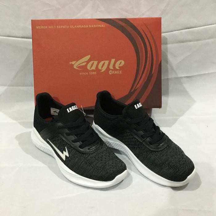 Sale Sepatu Sekolah Eagle-Detroit Hitam