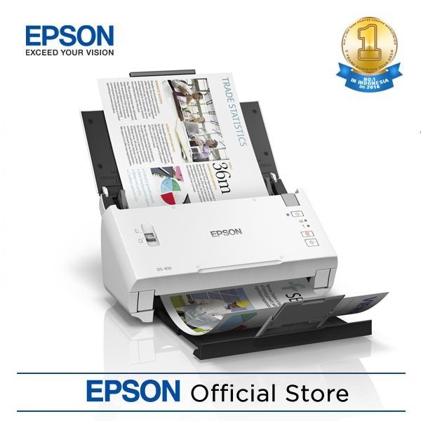Scanner Epson DS-410 Epson DS410 Scan upto A3 Stitch Garansi Resmi