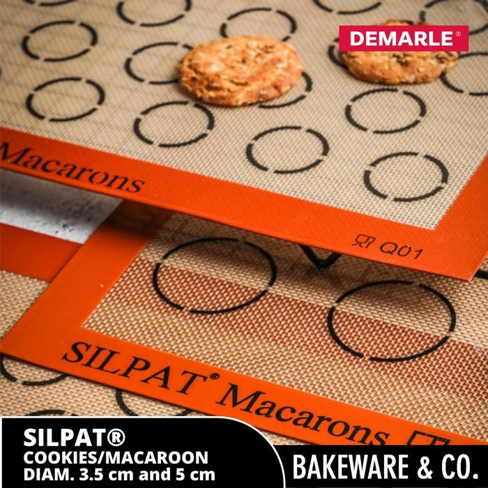 

Silpat Cookies Macaron Original Demarle France Gratis Ongkir