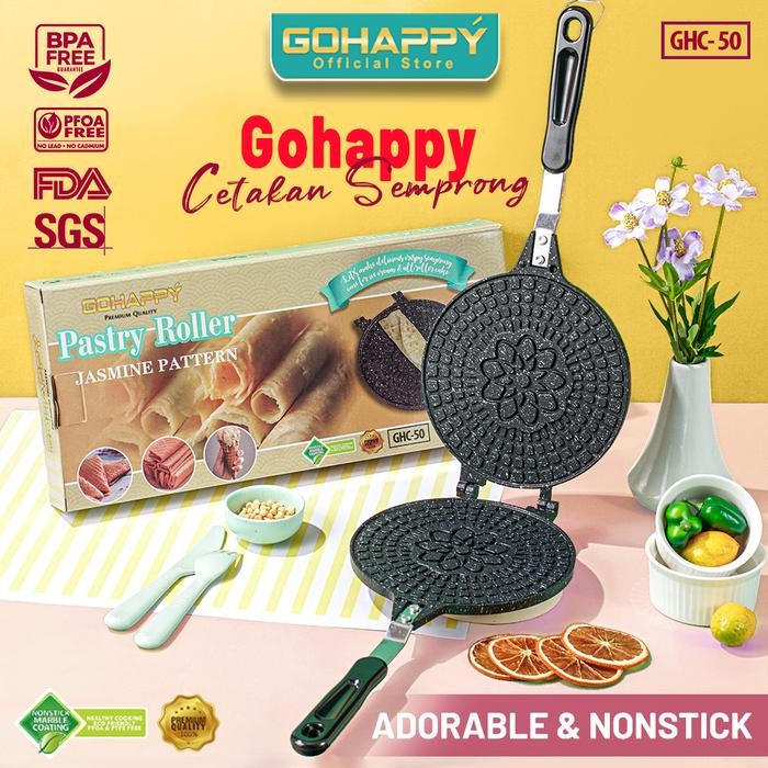 

Gohappy Pastry Roller Hc-50 Cetakan Kue Semprong Cone Ice Cream Gratis Ongkir