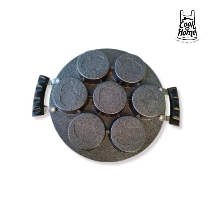 

Mini Martabak 7 Lubang Marble - Anti Lengket (Happypan) Gratis Ongkir