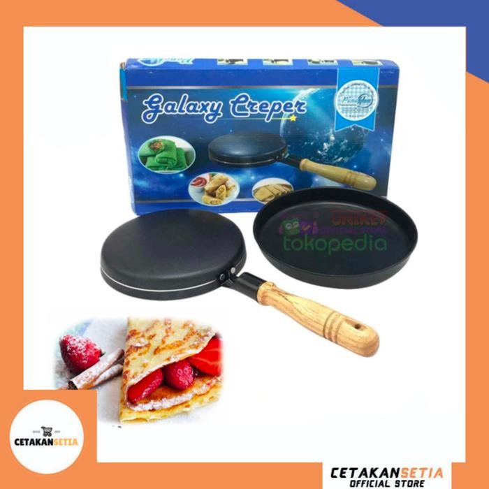 

Cetakan Kue Crepe Kulit Risole Lumpia Galaxy Crepes Panci Teflon Gratis Ongkir