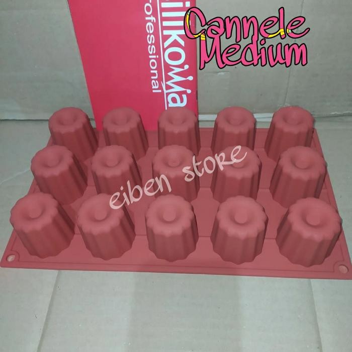 

Silikomart Cannele/ Canelle / Cannelle Silicone Mold Gratis Ongkir