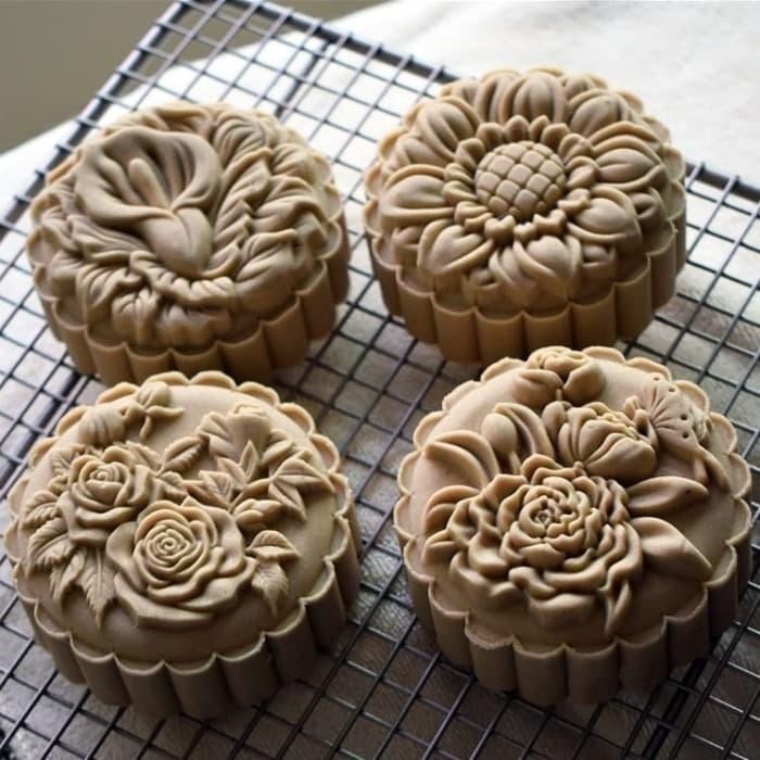 

Cetakan Kue Bulan 2020 150Gr Moon Cake Mooncake Premium - Flower Isi 4 Gratis Ongkir