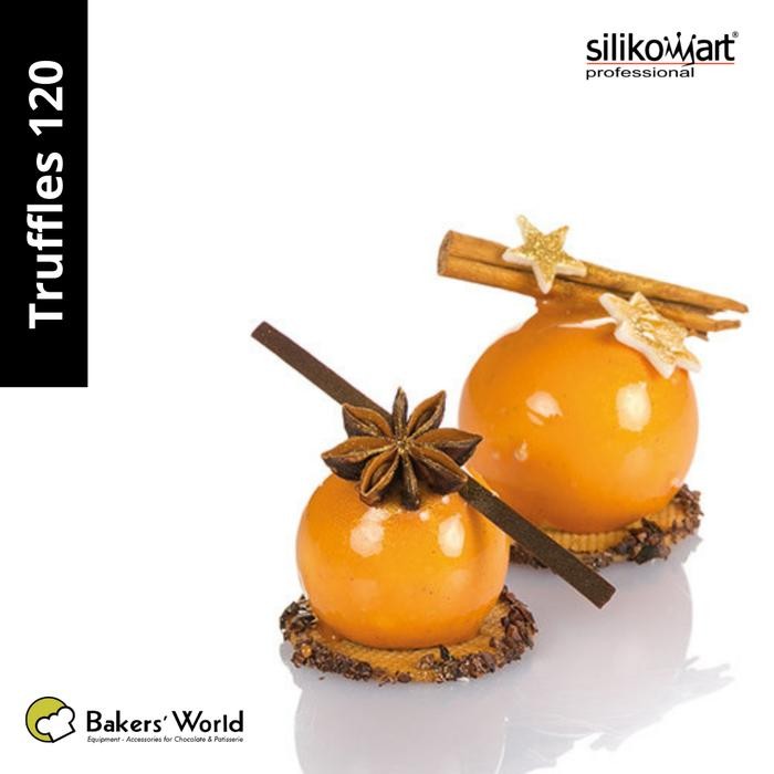 

Cetakan Silikon Bulat/Bola - Silikomart Truffles 120 Gratis Ongkir