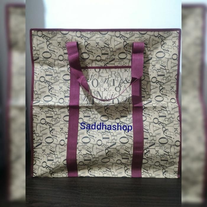 Tas Travel Bag Tas Belanja Tas Pasar Belanja Tas Tenteng Jinjing XL