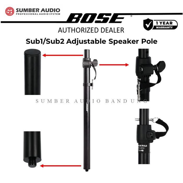 Bose Adjustable Stand Speaker Pole Bose Tiang Speaker Single Stand With Drat Subwoofer