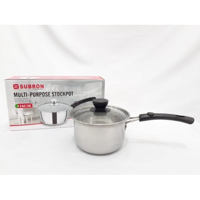 SAUCEPAN STAINLESS STEEL SUBRON