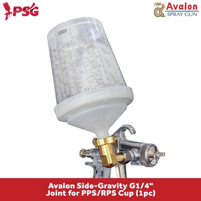 AVALON UNIVERSAL SIDE-GRAVITY G1/4" JOINT FOR PPS/RPS CUP