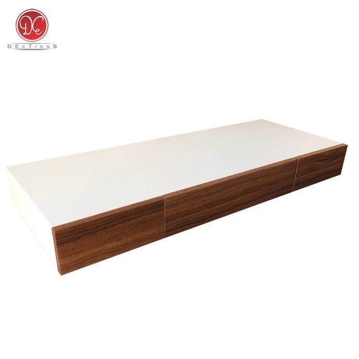 AMBALAN LACI GANTUNG RAK MEJA TV LACI 80X30X9 CM MINIMALIS AESTHETIC