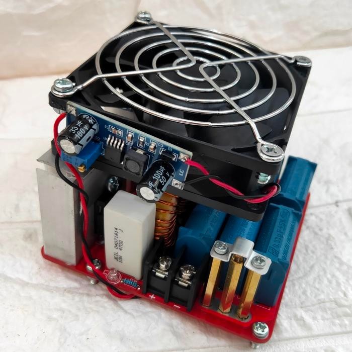 Paket Lengkap Modul Pemanas Induksi Zvs 1000W Induction Heater 1000W