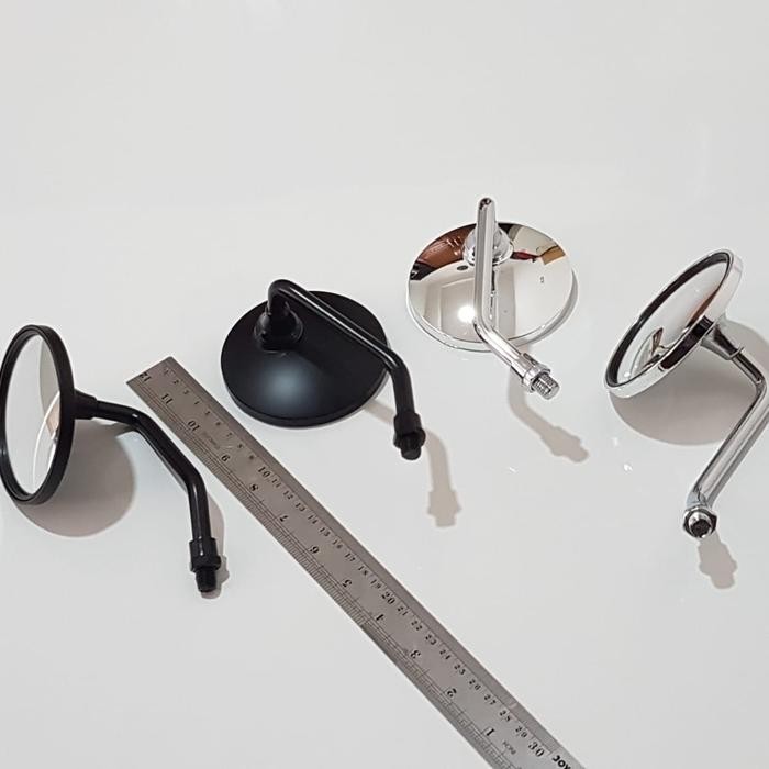 KACA SPION MOTOR/SPION MOTOR MODEL BULAT BUNDAR PENDEK HONDA/YAMAHA *