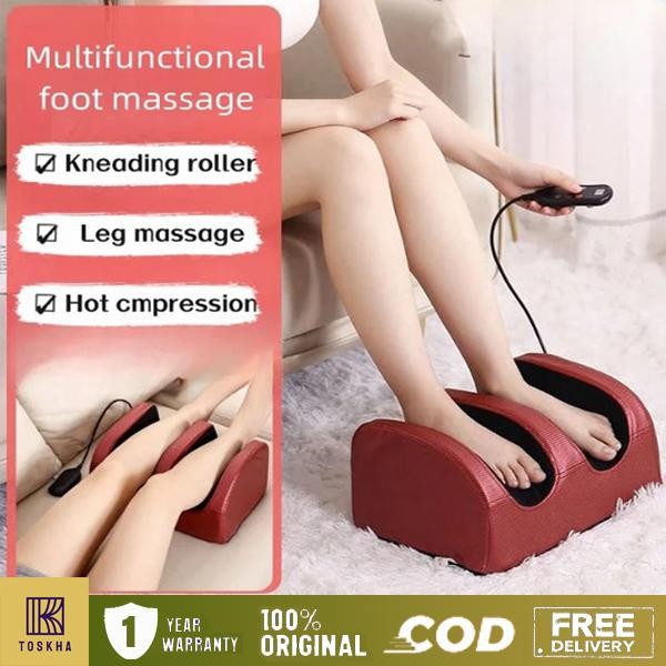[Speeds Living] Alat Pijat Kaki Pijat Betis Mesin Pijat Pedikur Kaki Terapi Pijit Elektrik Getar