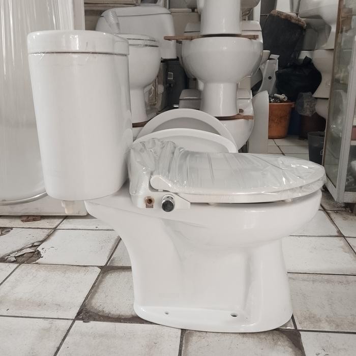 Kloset Duduk Toto Cw. 420J+Ecowasher Toto Putih