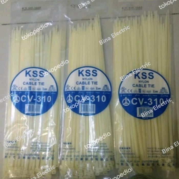 

Kabel Ties Kss 31Cm Cv-310 / Kabel Tis Kss 31 Cm 310X4.8Mm Cv310