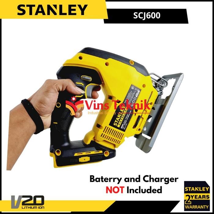 STANLEY SCJ600 Mesin Gergaji Jig saw Jigsaw Baterai Cordless JigSaw SCJ 600