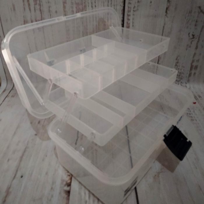 Ready- Box Bekam Portable/Tempat Alat Bekam/Box Bekam Keliling Bertingkat