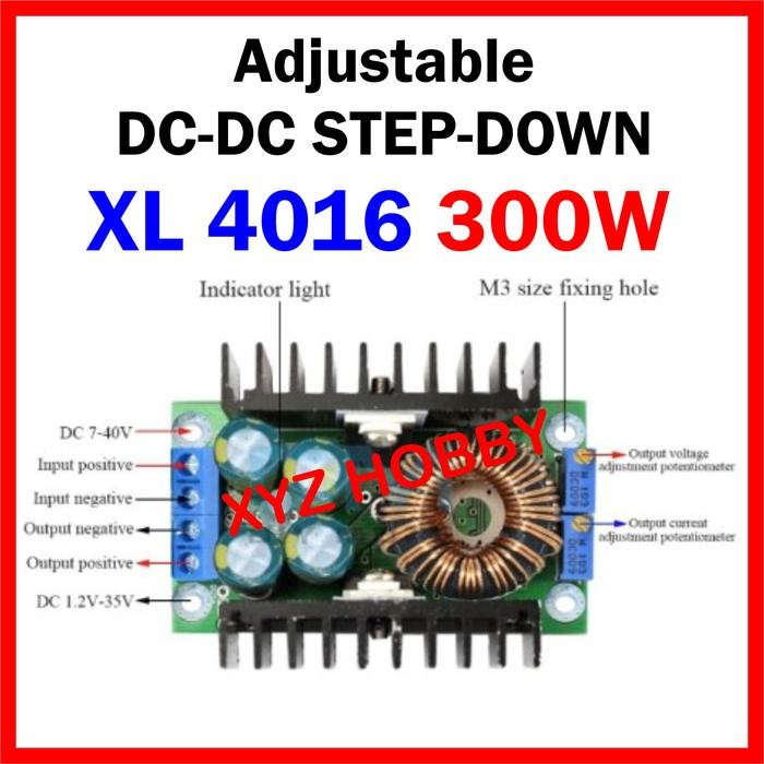 Xl4016 Step Down Dc-Dc Buck Converter Module Xl 4016 #Gratisongkir