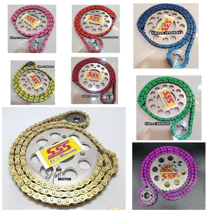 Gir Set 428 SSS Original Satria Fu, Satria Fu Face list ,Satria Fu Lama Rantai Bukan Sss 428 415