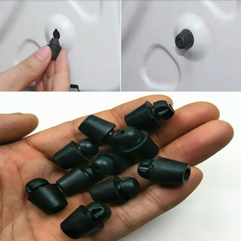 IMPORT 10pcs Bumper Door Overslam Rubber For Hyundai KIA K3 K4 K5 Elantra Accent Tucson Car