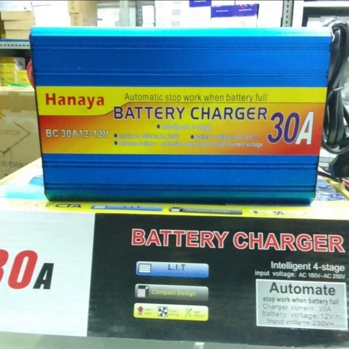 Charger Accu Cas Aki 30A 12V HANAYA