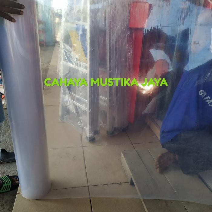 New fiber pagar putih transparan