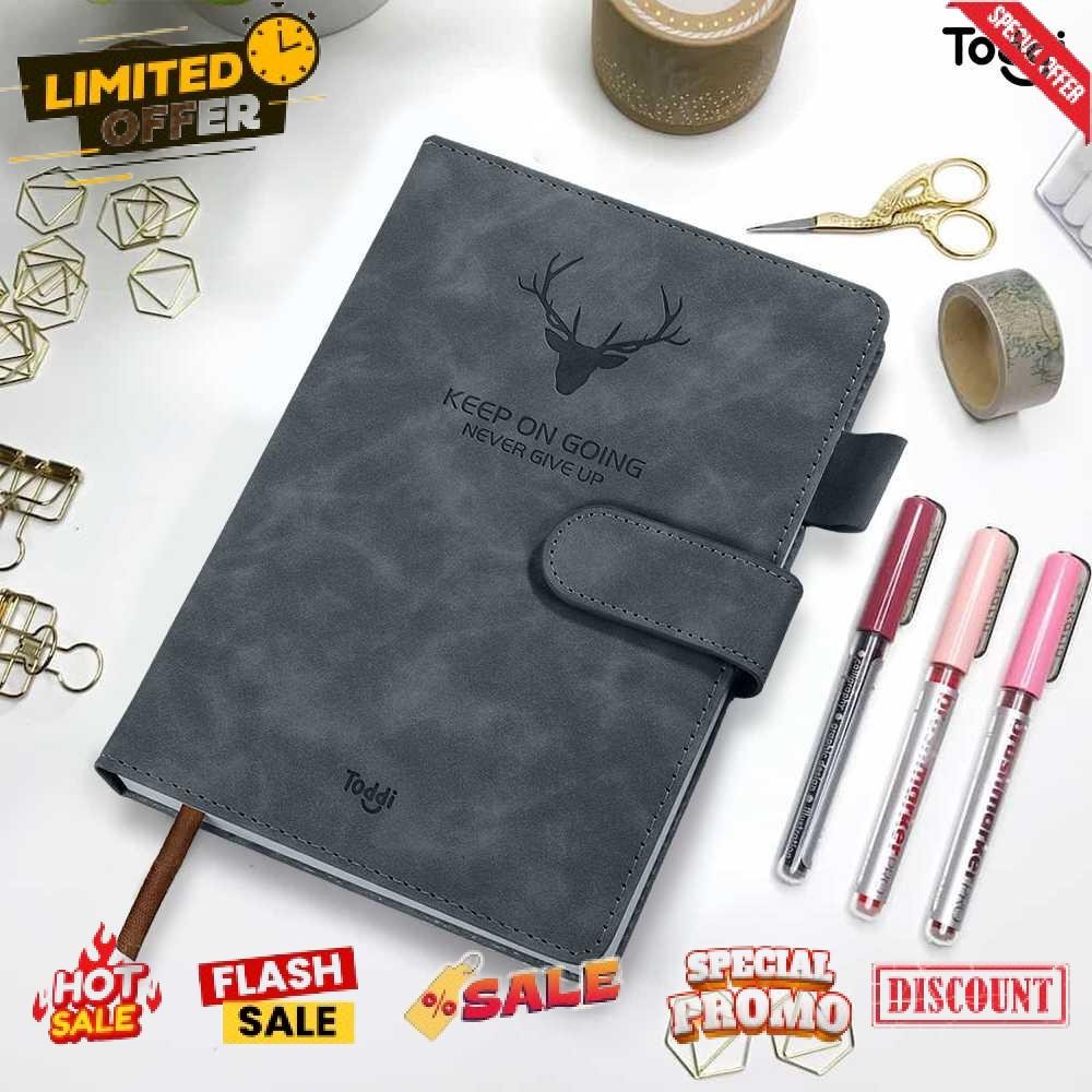 

Termurah Toddi Buku Jurnal Hardcover Notebook Diary 68GSM 360 Halaman Grid - TL5 Diskon