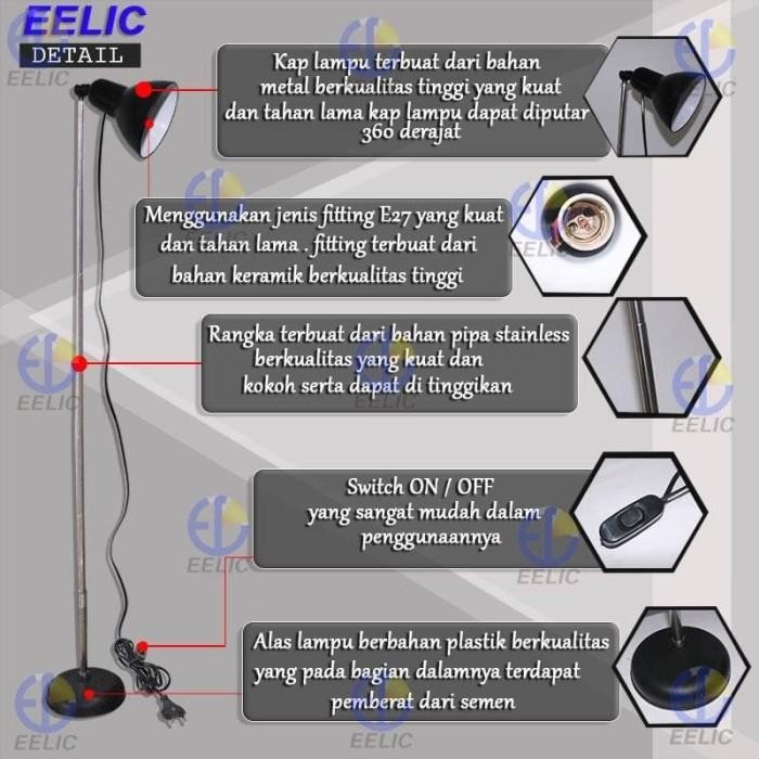 Expert EELIC ELC-M003 LAMPU MEJA LAMPU BELAJAR LAMPU BACA DESK LAMP LAMPU MEJ