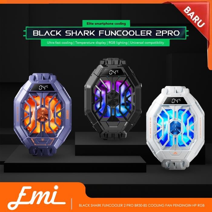 BLACK SHARK FUNCOOLER 2 PRO BR30-BS Kipas Pendingin Handphone