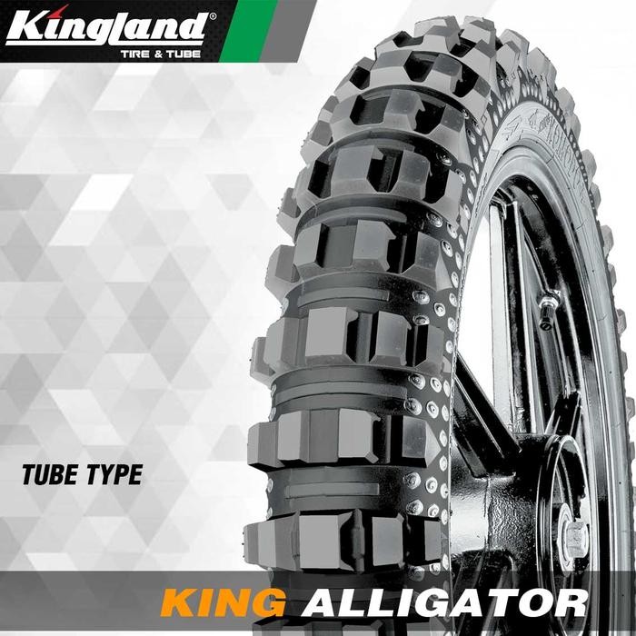 Ban Trail Cross Kingland Aligator ring 17 Tubetype Bukan Tubeless untuk motor bebek supra jupiter