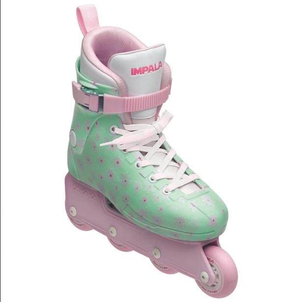 Impala Lightspeed Inline Skate - Mint Flower Power / Sepatu Roda Terbaru