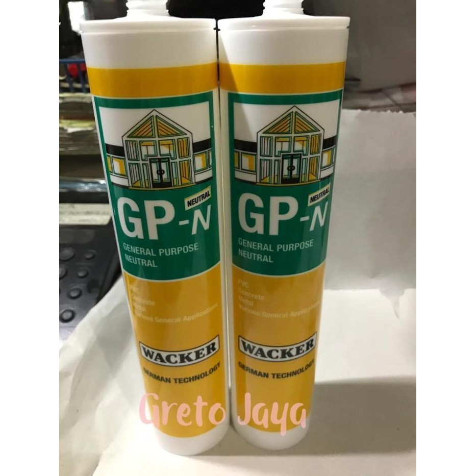Expert Lem GP Sealant Neutral Wacker Kaca Netral
