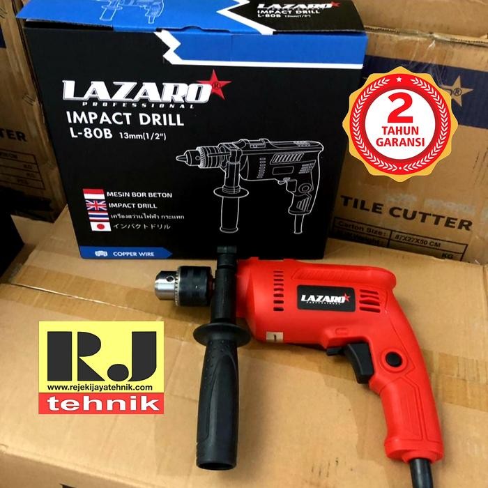 Mesin Bor Tembok Beton Hammer Drill 16Mm Lazaro L1630