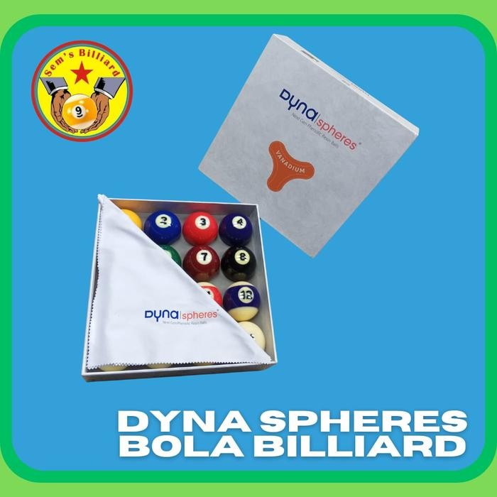 Bola Billiard Dynaspheres - Bola Billiard Besar - Bola Billiar - Bola Biliyar - Bola Biliar