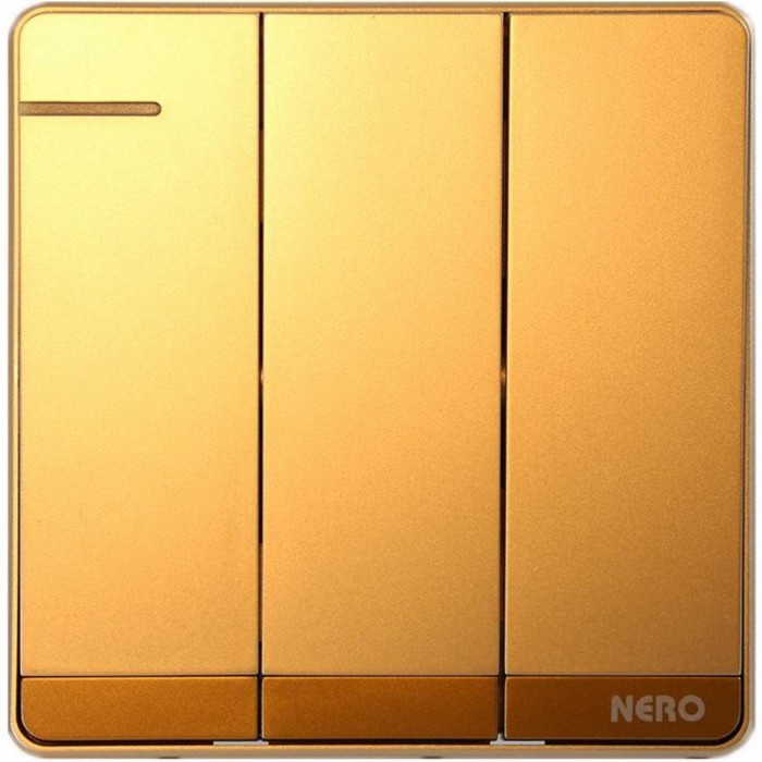 BEST SAKLAR TRIPLE HOTEL DECORA GOLD NERO. SAKLAR ISI 3 HOTEL 2WAY NERO