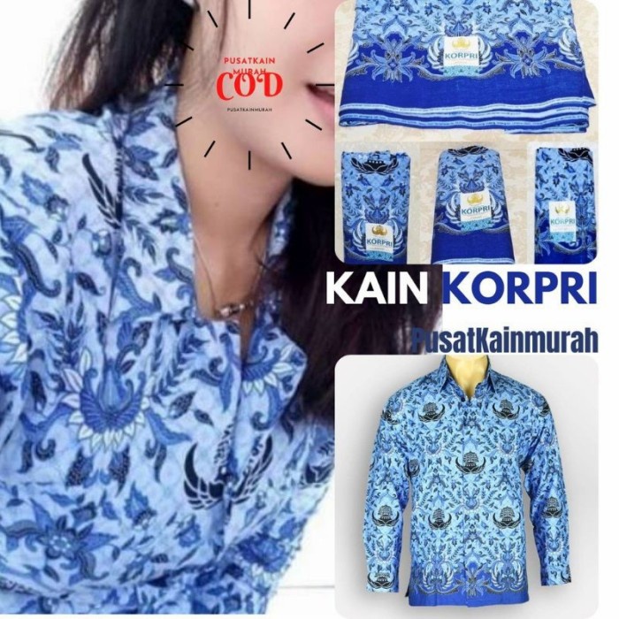 Kain Korpri Bahan Baju Korpri