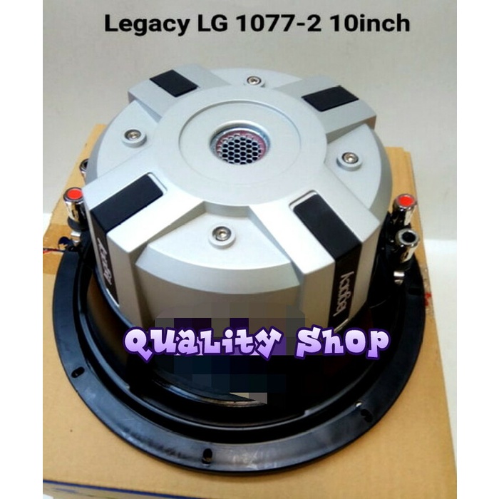 subwoofer legacy 10 inch 1077-2 Magnet besar