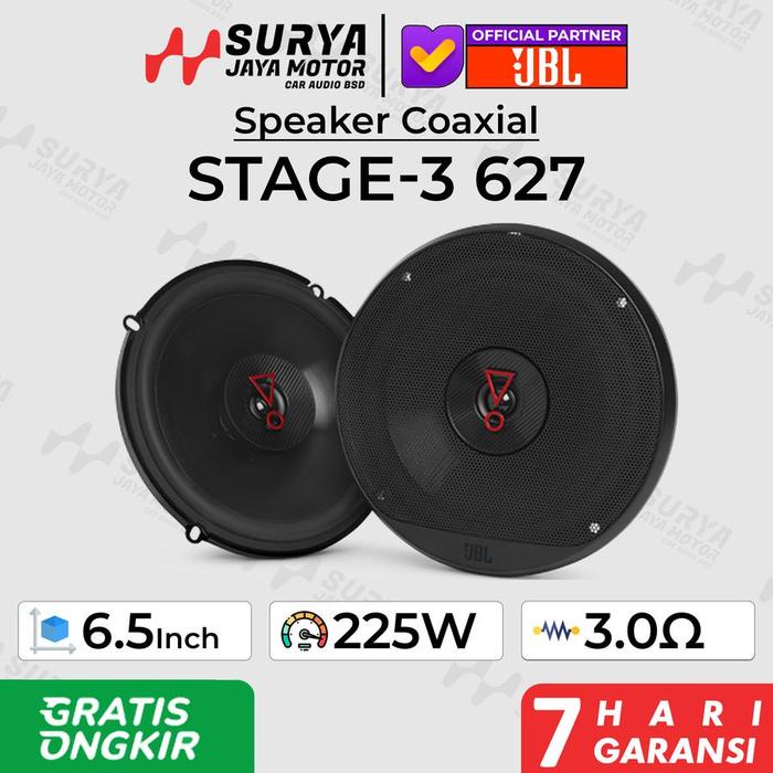 HOT SALE JBL Stage3 627 Speaker Coaxial 6.5" Inches Mid Bass