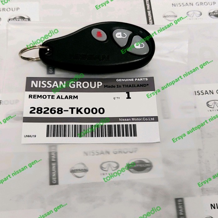 REMOTE REMOT ALARM NISSAN GRAND LIVINA SV ORI NISSAN