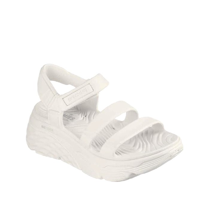 BEST SELLER Skechers sandal wanita Max Cushioning Foamies Women's Sandal - White